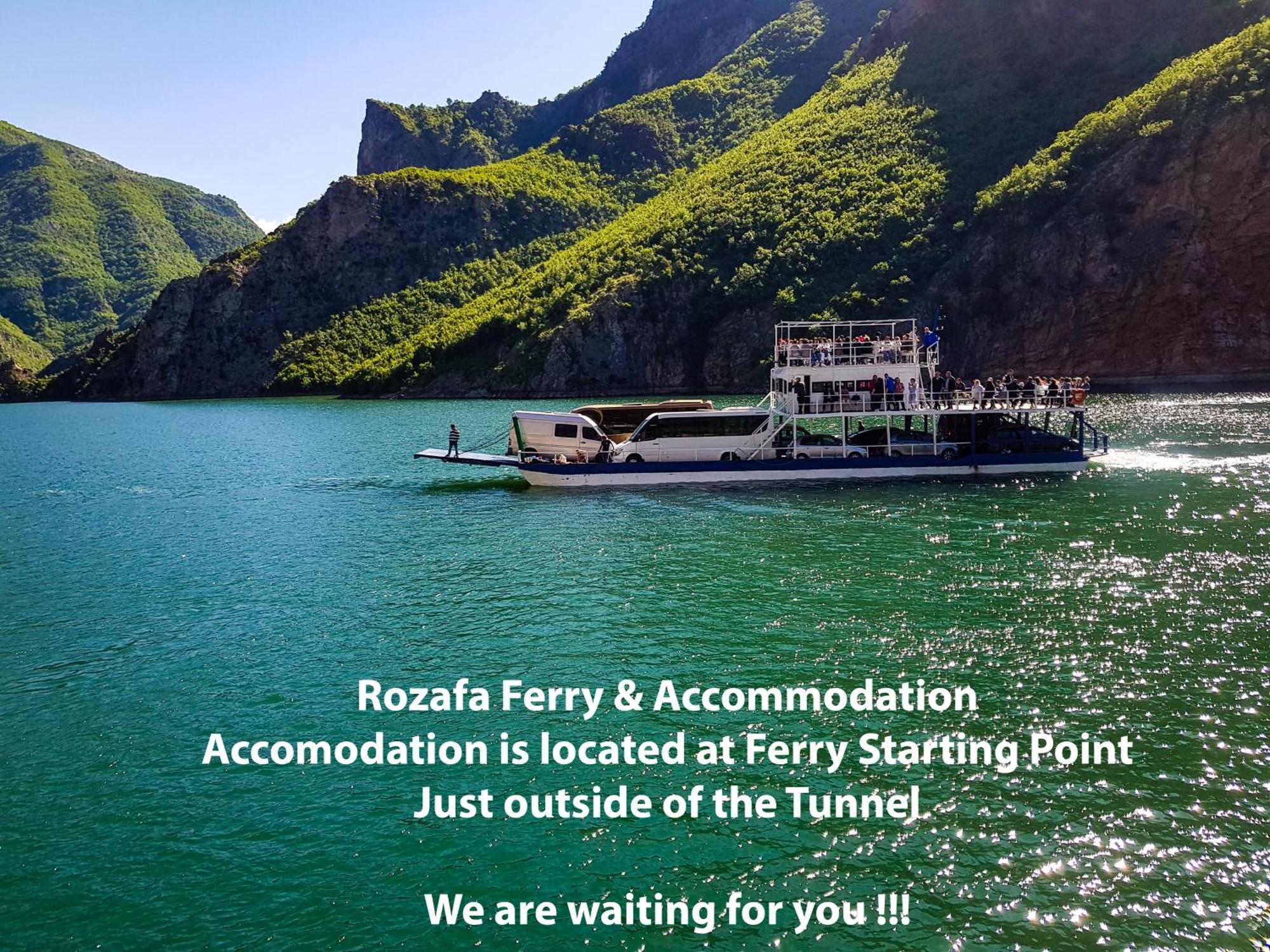 Rozafa Ferry & Accommodation Koman Exterior photo